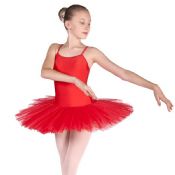 Lucy Ballet Tutu Dress RED Age 4yrs - Adult sizes